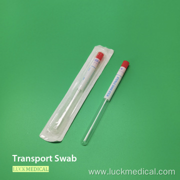 Transport Nasal Swab in Tube with Plastic Stick